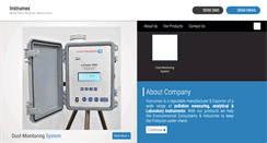 Desktop Screenshot of instrumex.net