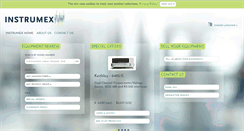 Desktop Screenshot of instrumex.de